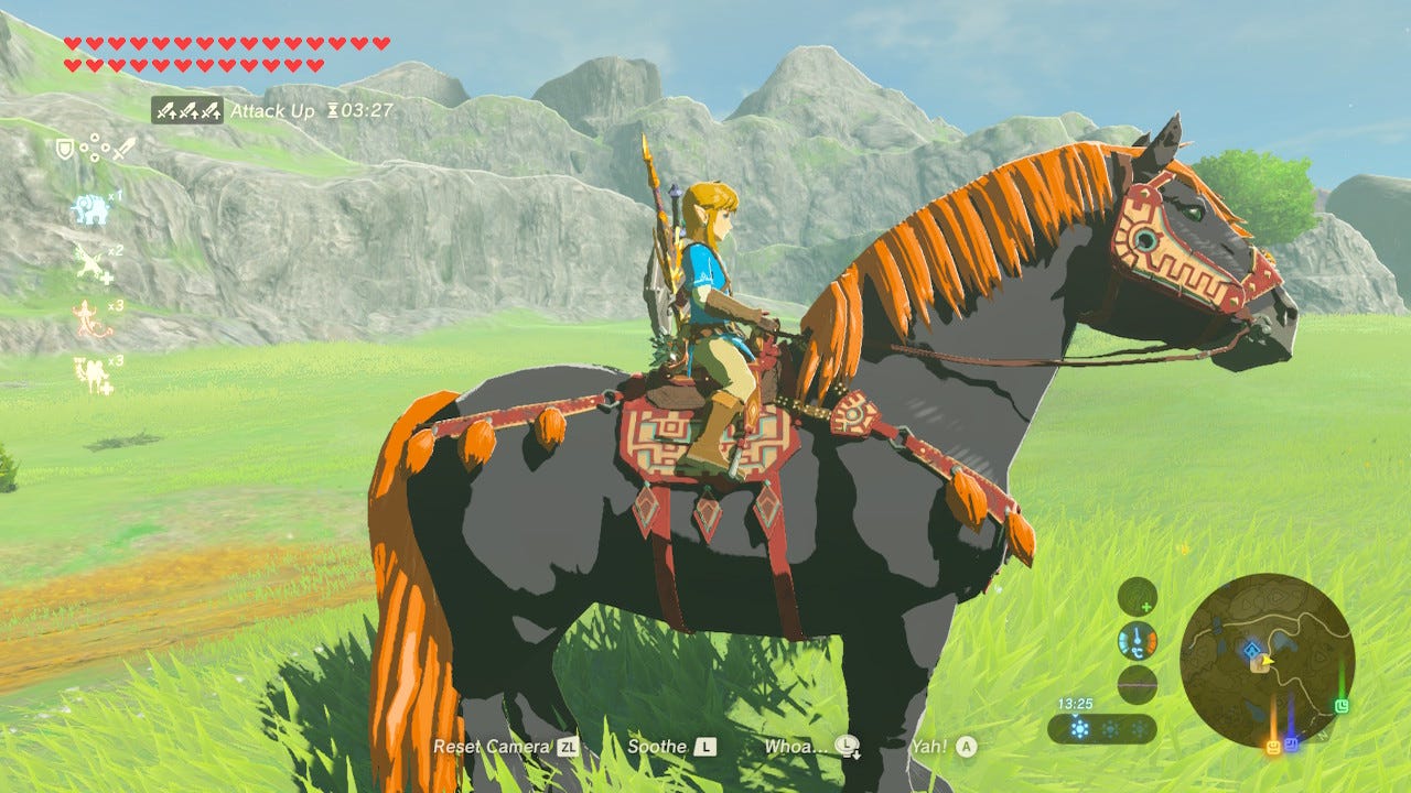 The best horses in Legend of Zelda Breath of the Wild by Satyajit