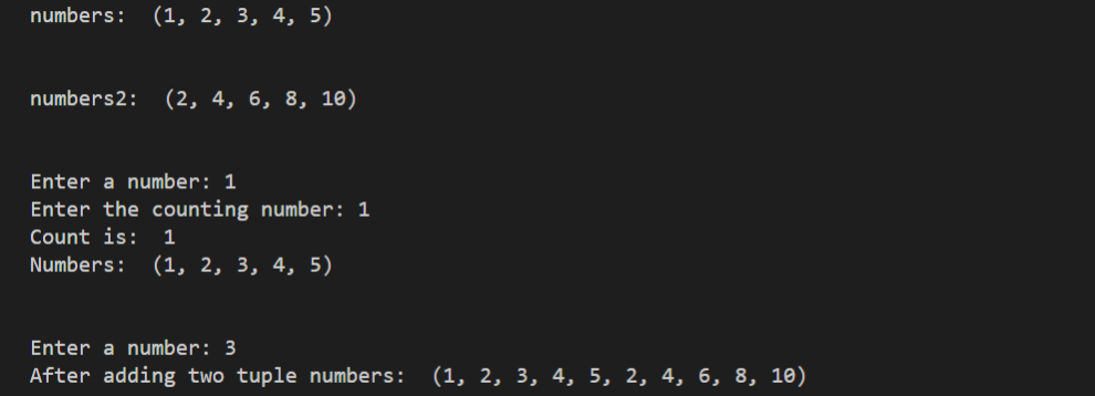 Python Tuple Methods - Kazi Mushfiqur Rahman - Medium