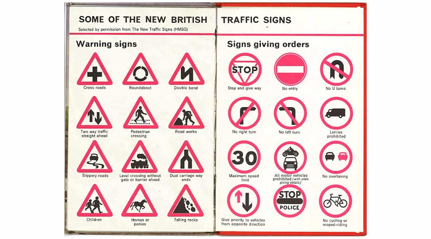Road Signs A Story Of Typeface Wars Big Egos And Crazy Usability Tests By Inuse Medium