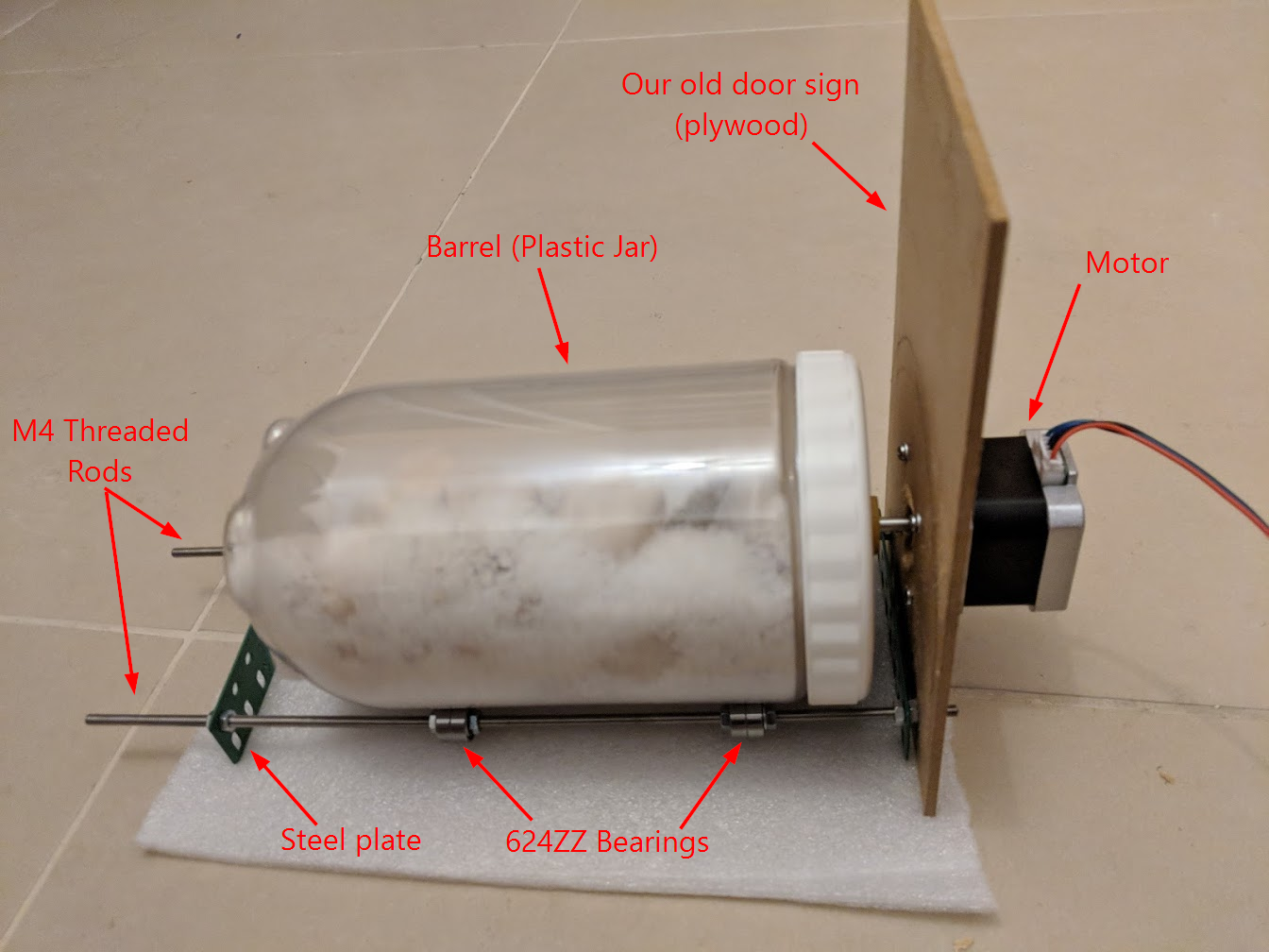 Improvising Hardware: DiY Rotary Rock Tumbler | by Uri Shaked | Medium