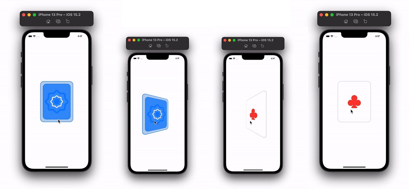 Card Flip Animation In Swiftui Animate A Back View S Transition To A By Sarah Better Programming
