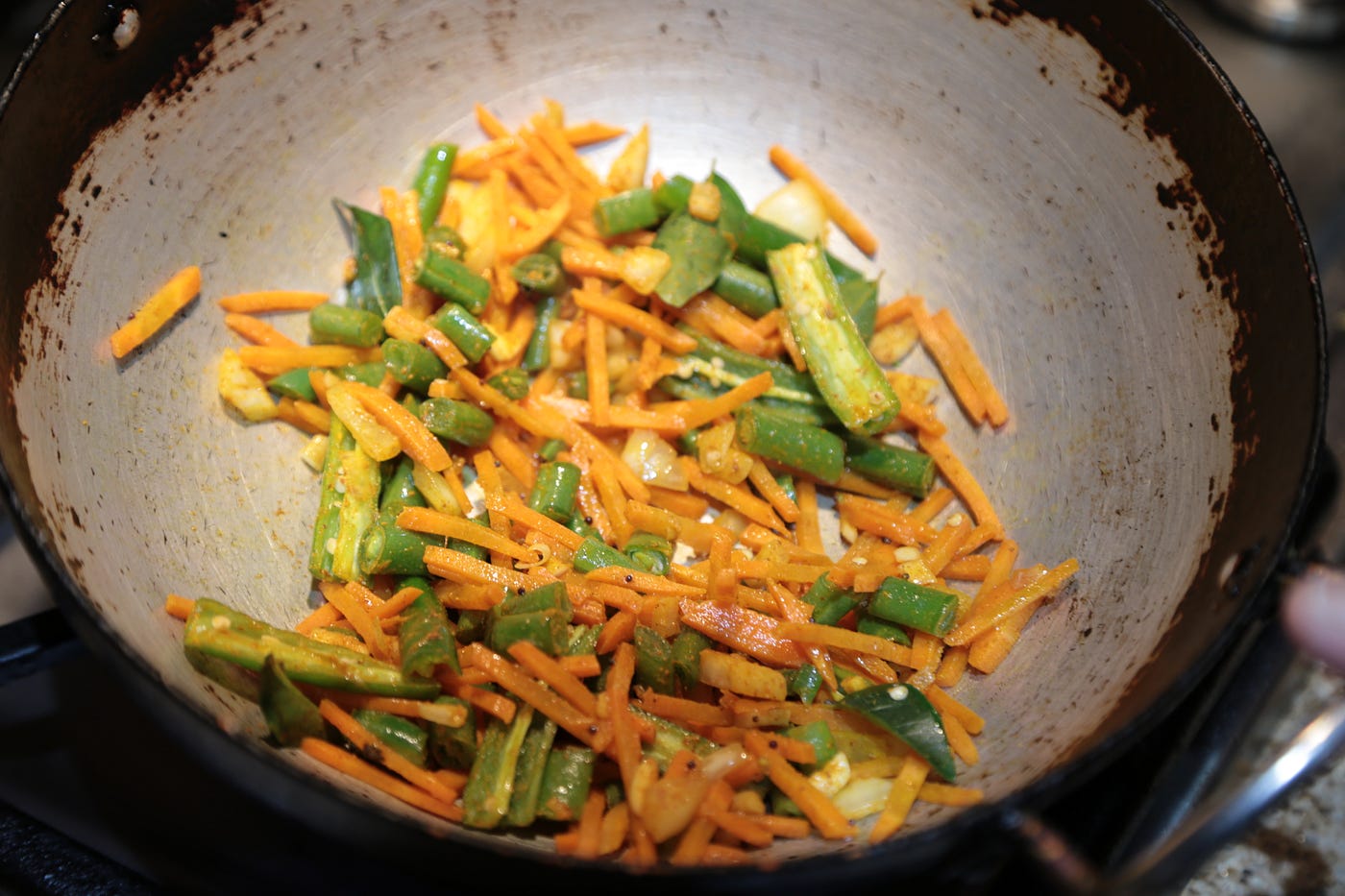 Pork Belly Vindaloo with Spiced Dry Fry by Allan Rajadurai Medium