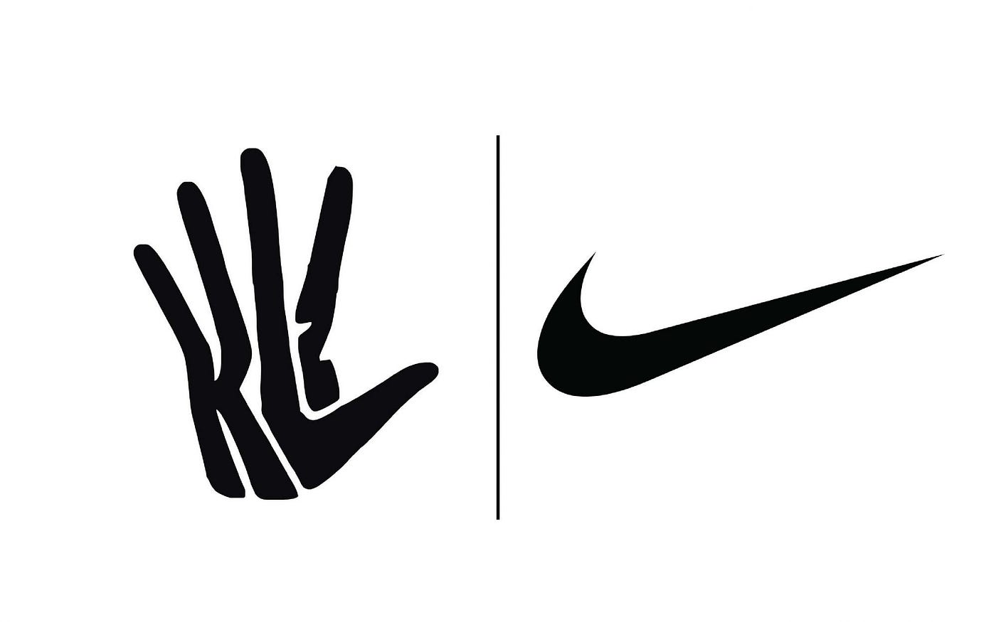 Nike and “Klaw” logo. There seems to be no peace of mind for… by Raffaella Aghemo | Medium
