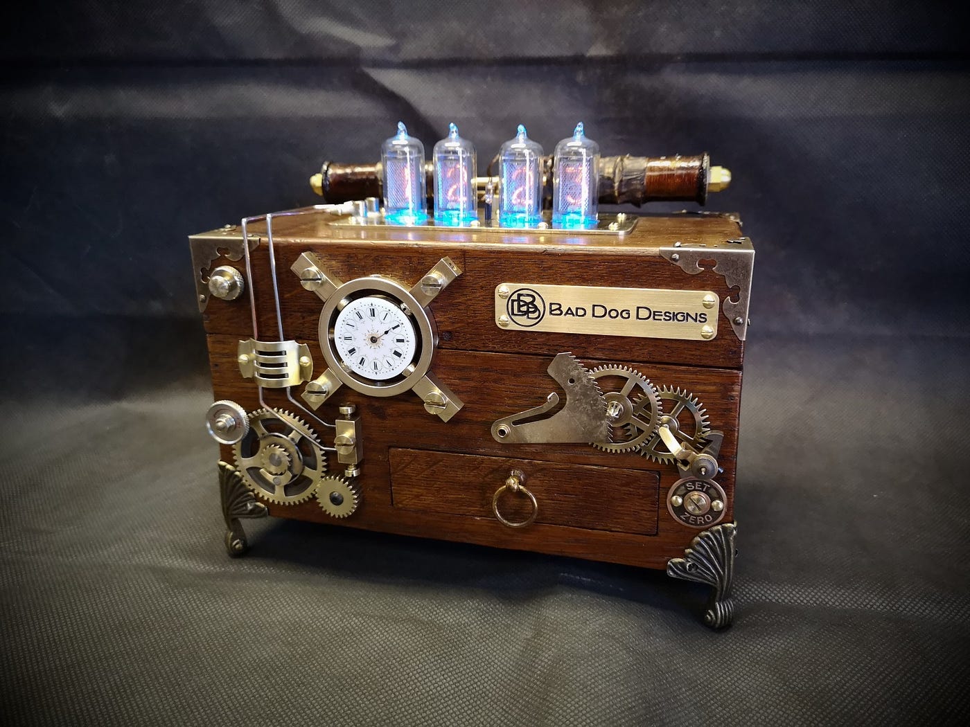 Bad Dog Designs Sells Some of the Coolest Nixie Tube Clocks in the World by Cameron Coward