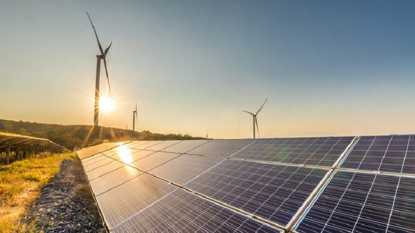 Solar and wind energy