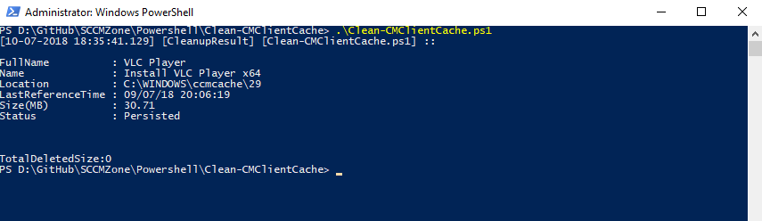 Cleaning the SCCM Cache the right way with PowerShell | by Ioan ...