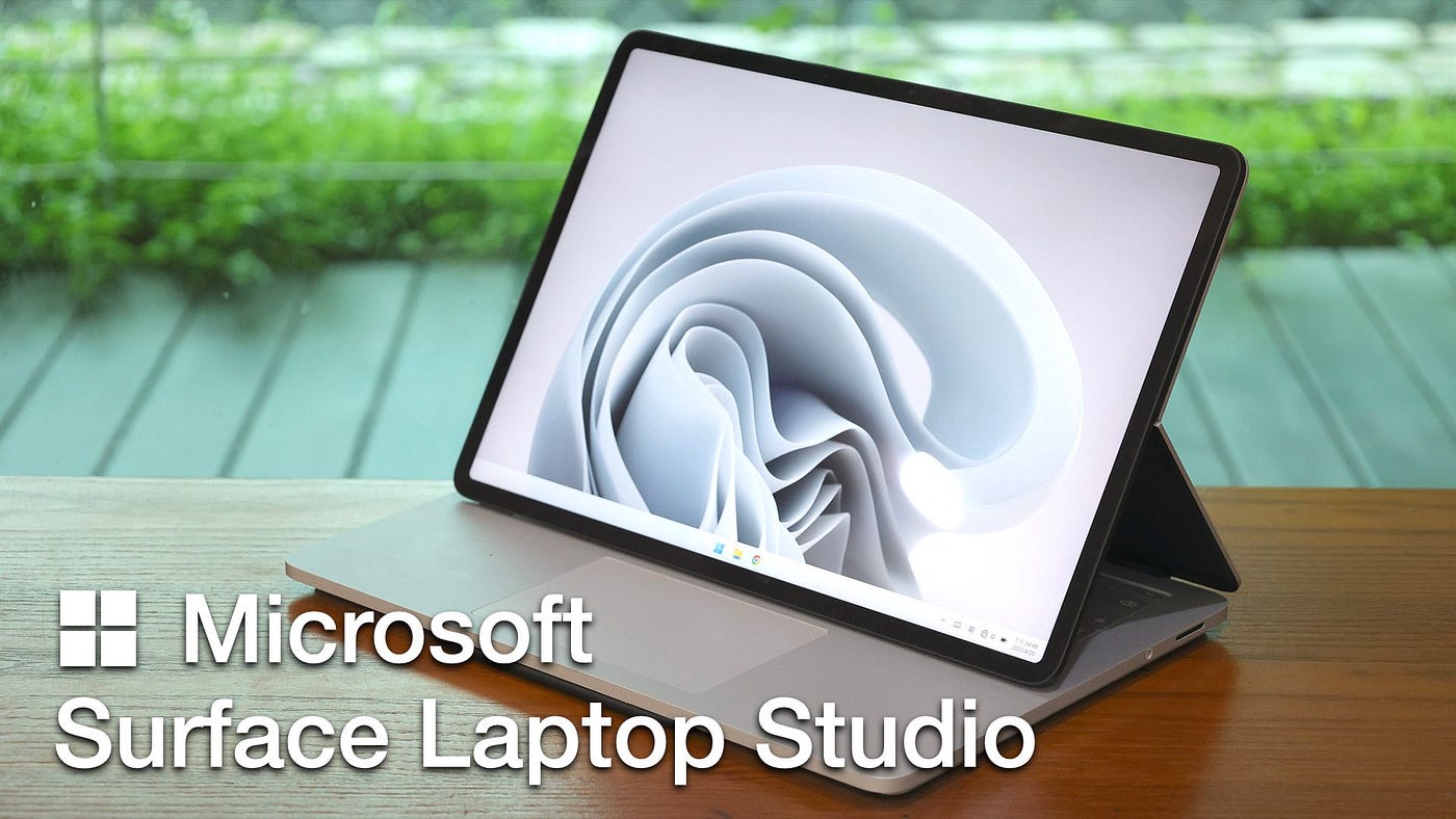 邁向高性能筆電，同時變身平板 Microsoft Surface Laptop Studio 商務版