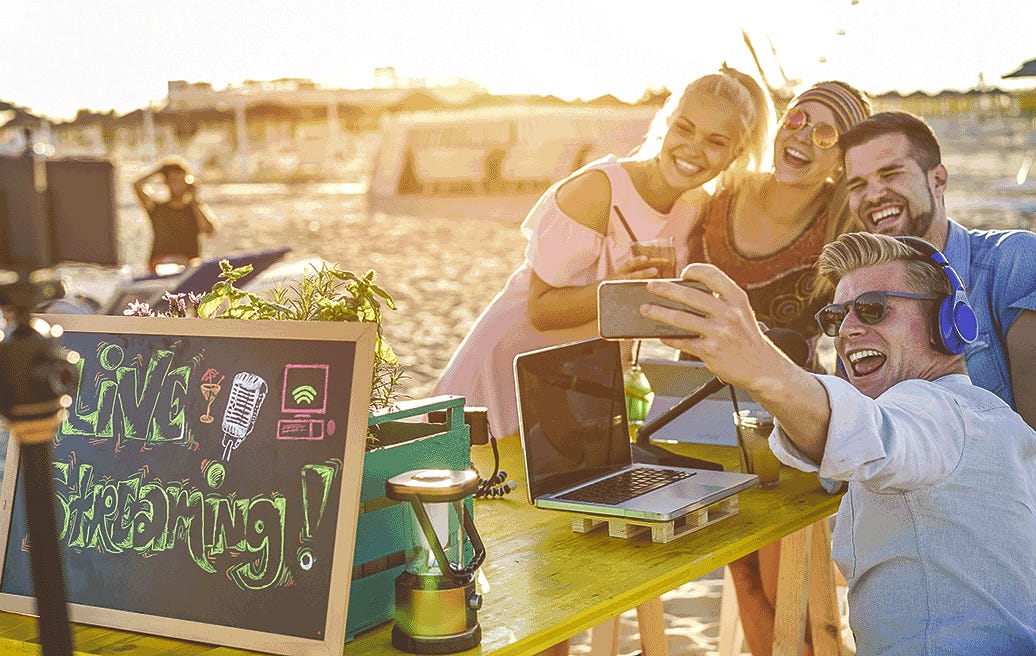 Go live and have spontaneous sessions that involve Q&As, giveaways; introduce your hobbies and passions to viewers by interacting with them on live chat.