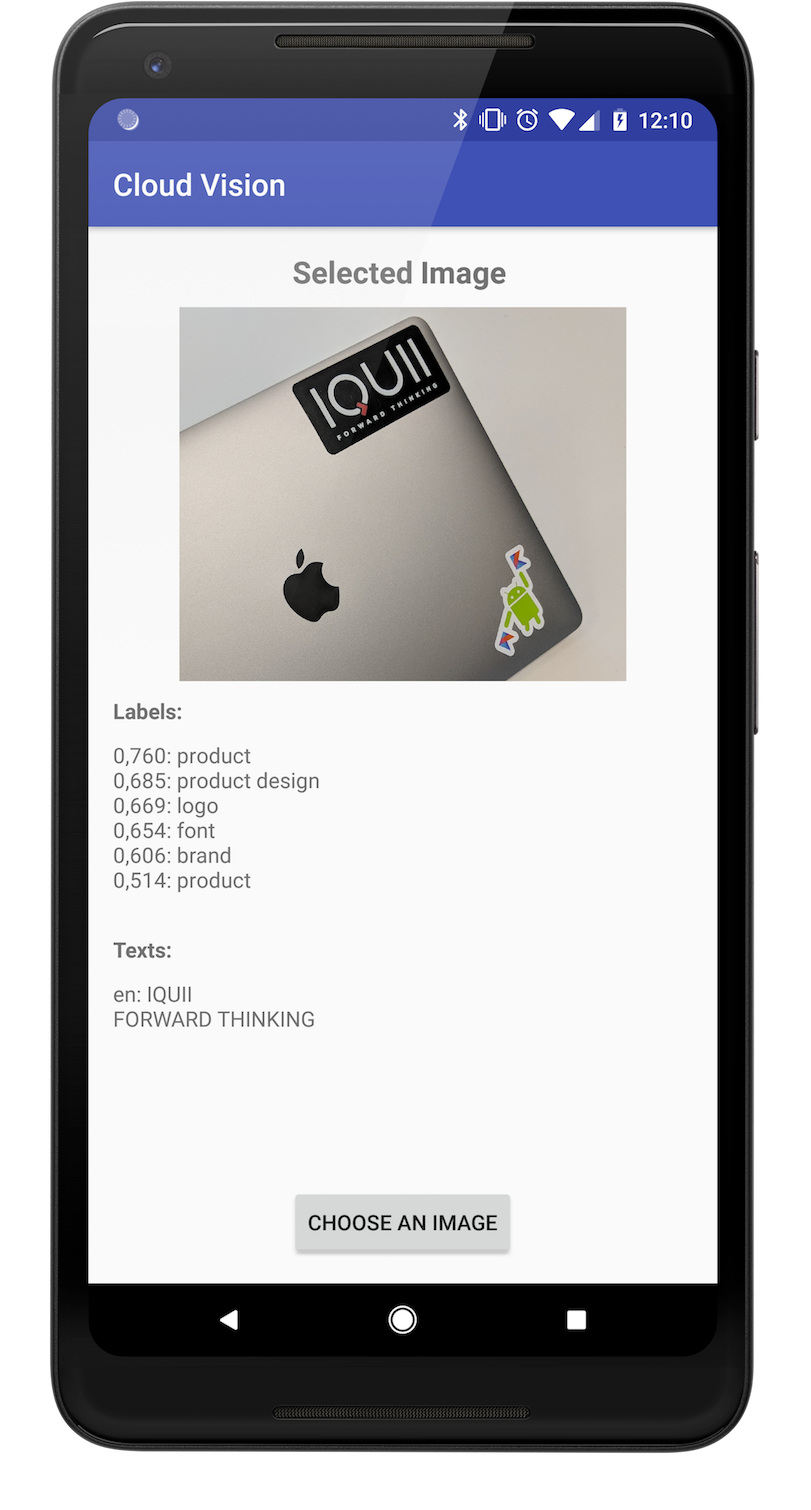 Quick look at google cloud vision api on android by leonardo pirro 