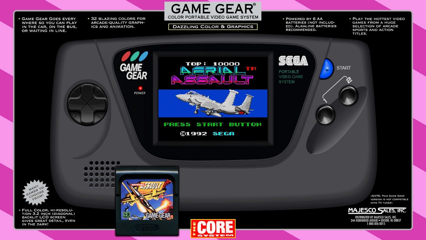 Список игр для sega game gear