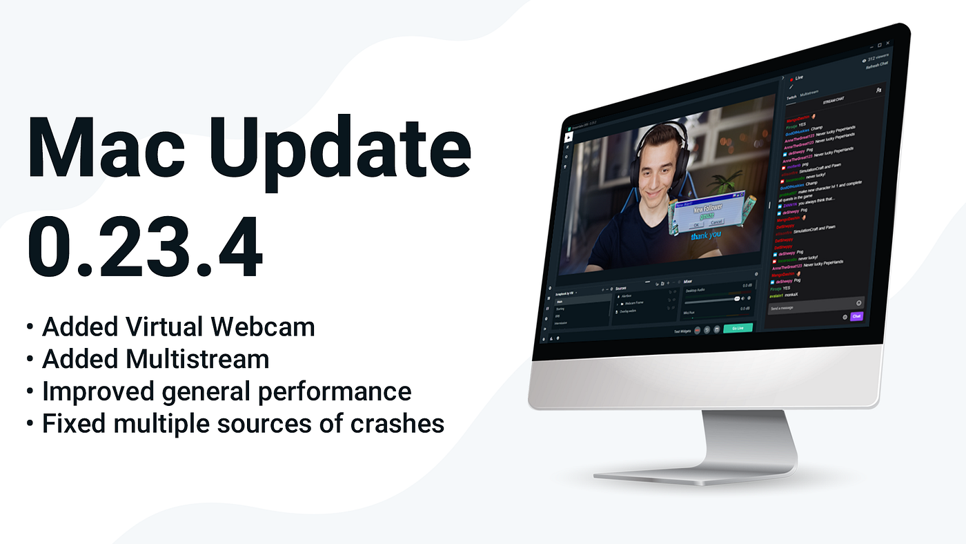 Streamlabs Desktop Receives Update on Mac | Streamlabs Blog