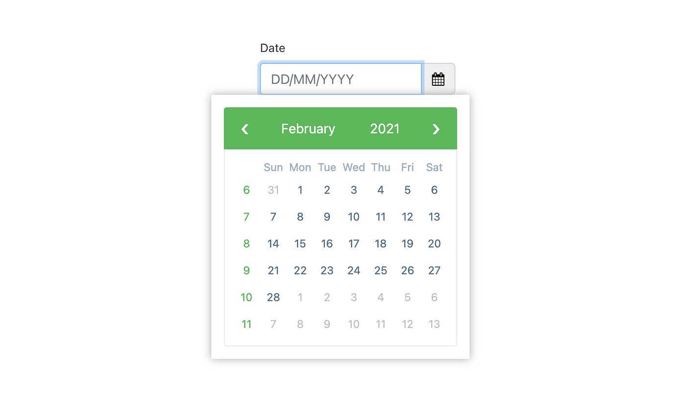 create shared component ด้วย ngx-bootstrap datepicker กับ reactive form ( angular) | by Angkarn Janjuang | Medium