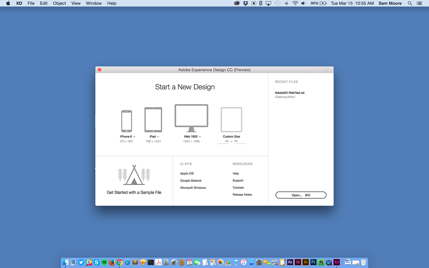 Adobe Experience Design A First Take on the New Design Tool by Sam