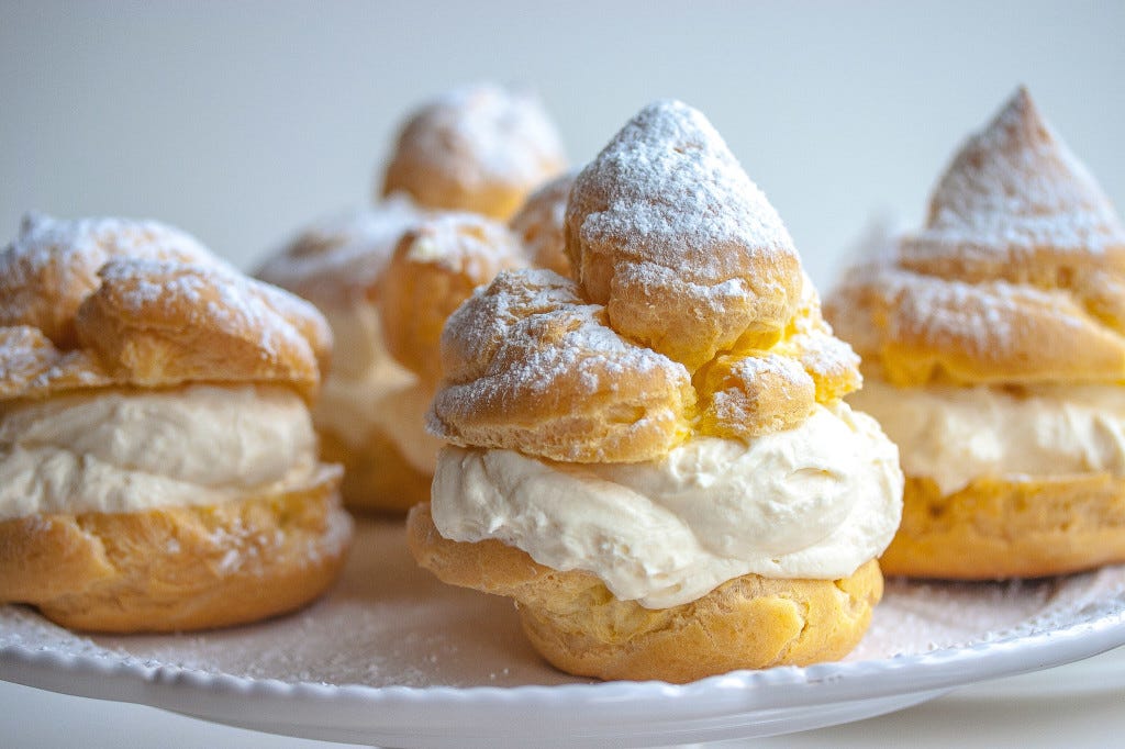 Cream Puffs A History, a Recipe, and an Experience by S. Edamadaka