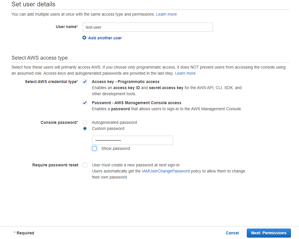 CREATING A IAM USER AND S3 BUCKET IN THE AWS CONSOLE by Anthony Zou