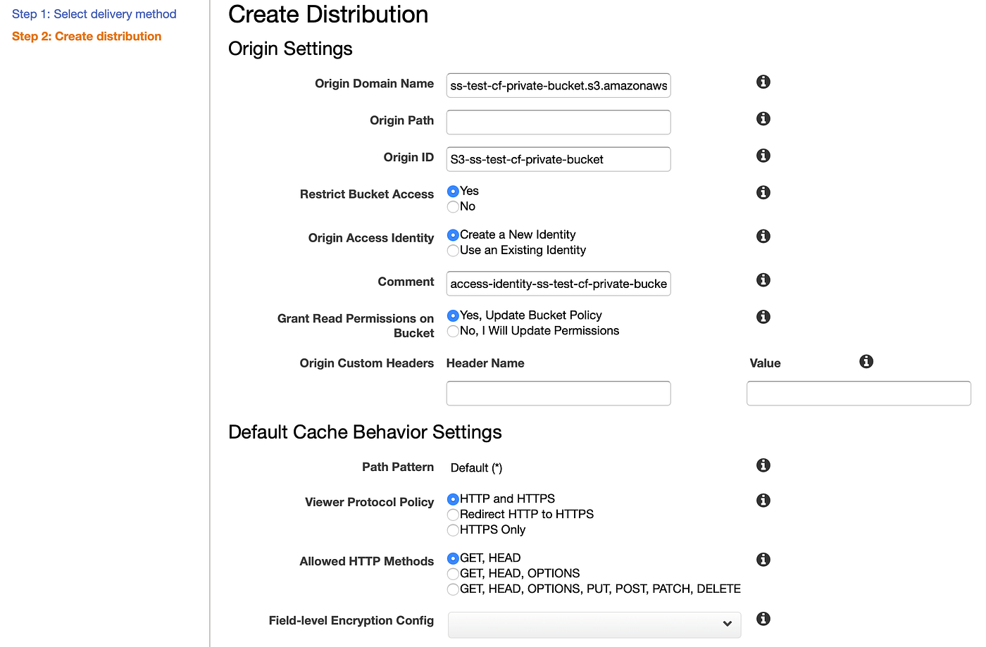 Using CloudFront to allow public access to content in private S3 bucket