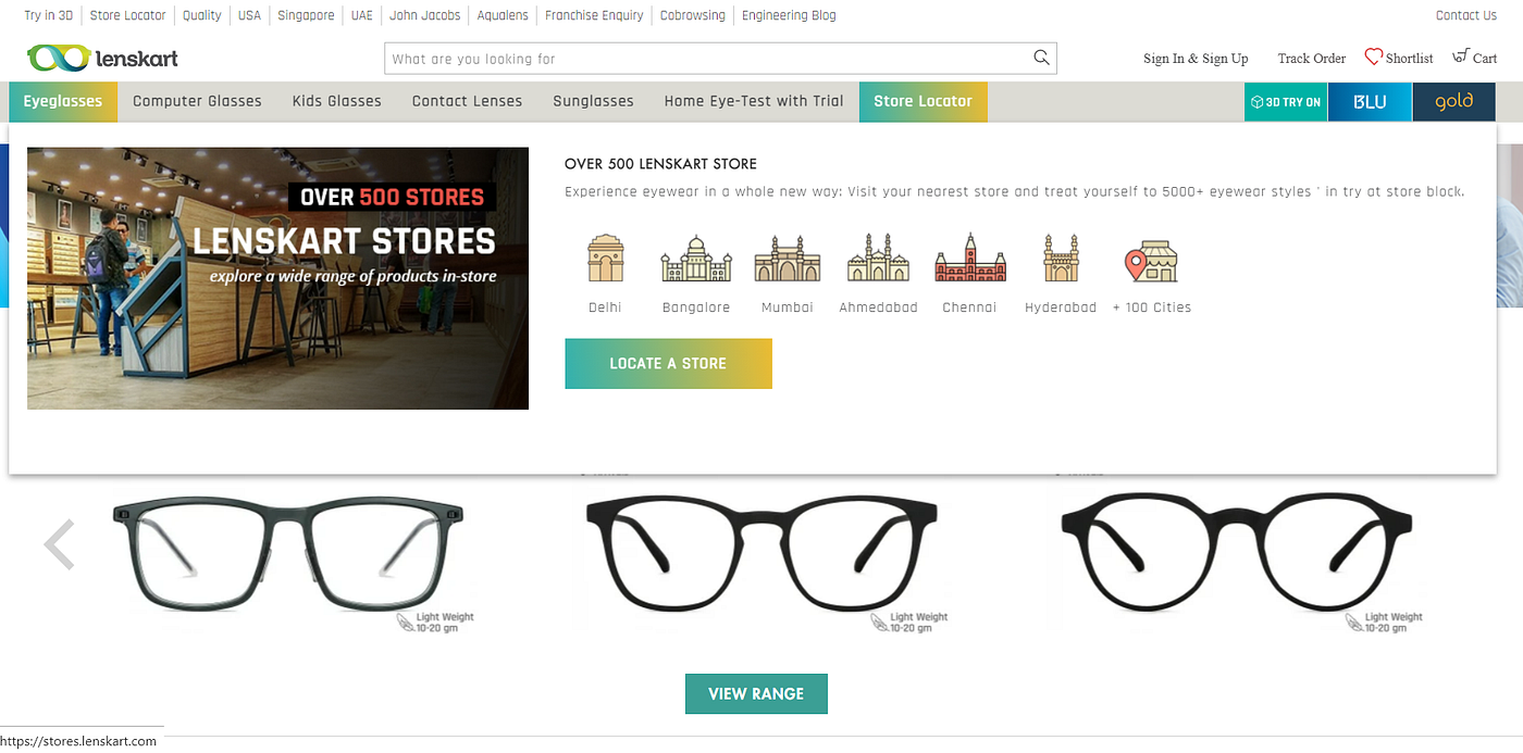 Case study Lenskart web. Here, I discuss some basics UX laws… by