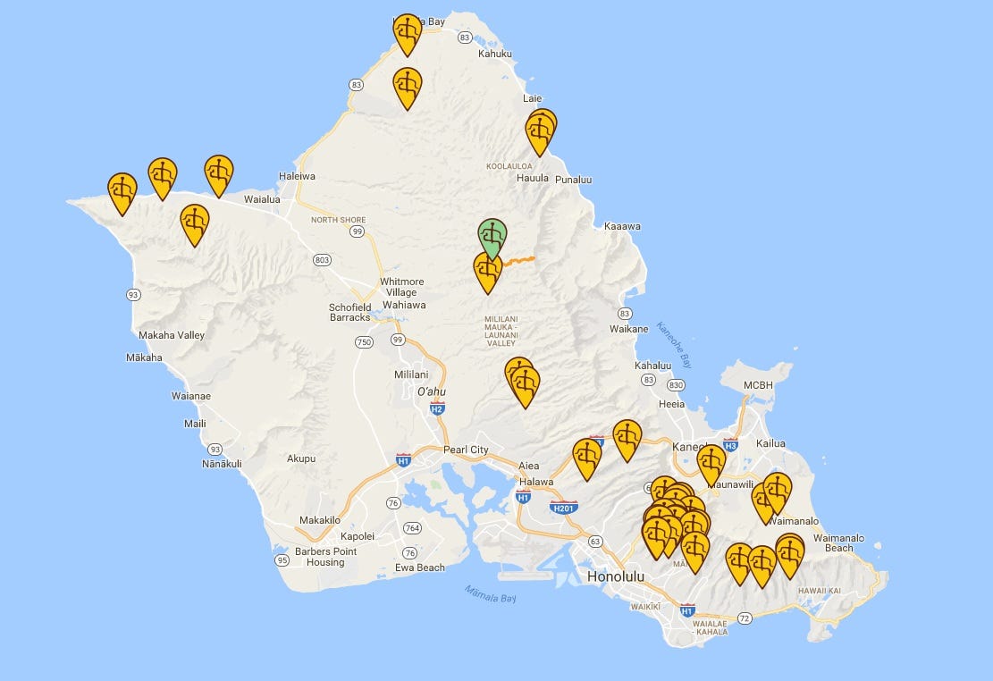 Oahu Hiking Trails Map Oahu State Trails? My Personal Favorites | By Arnold Yago | Medium