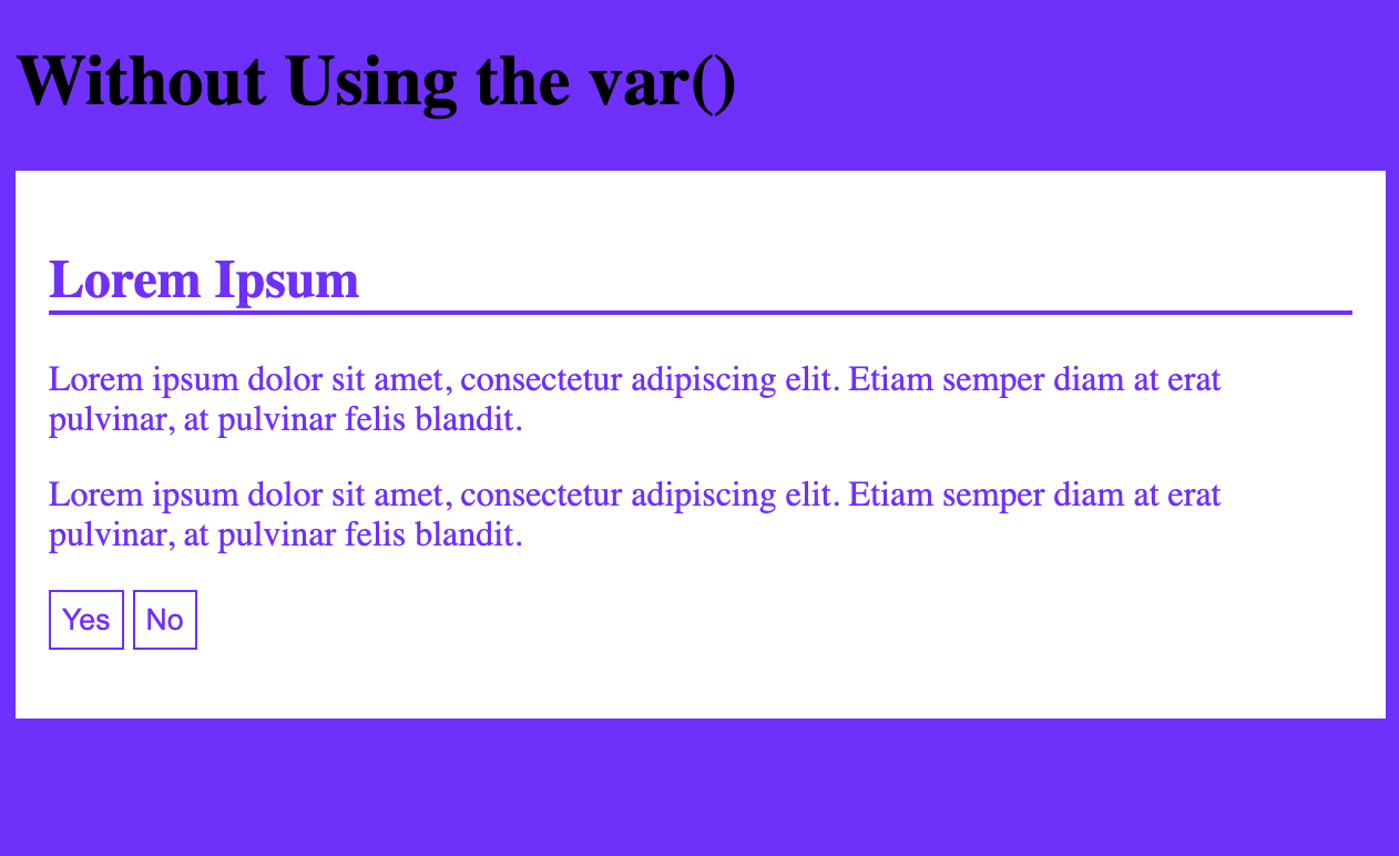 CSS Variables. Here's a traditional way of writing… | by Katie Choi | Medium