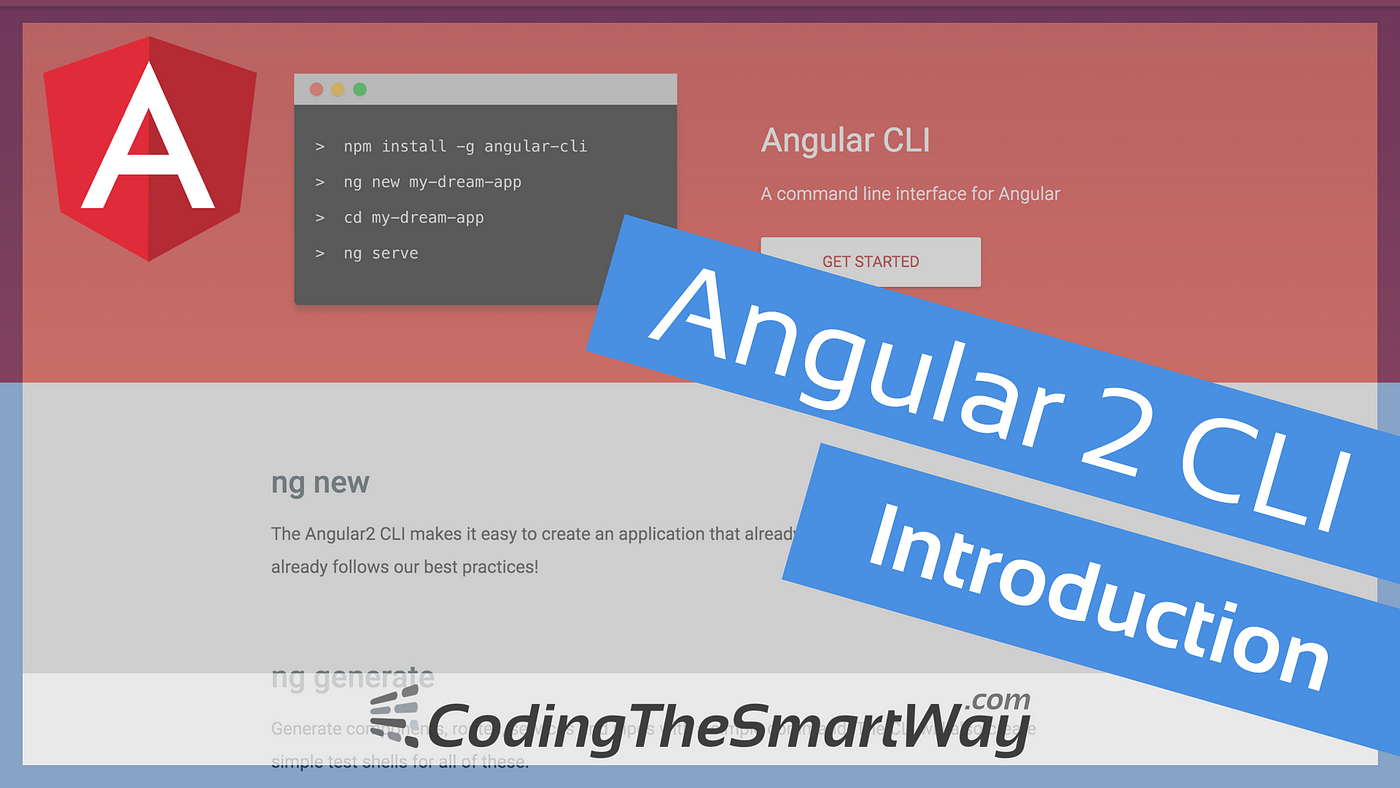 Angular 2 CLI (Command Line Interface) — Introduction | by Sebastian |  CodingTheSmartWay | Medium