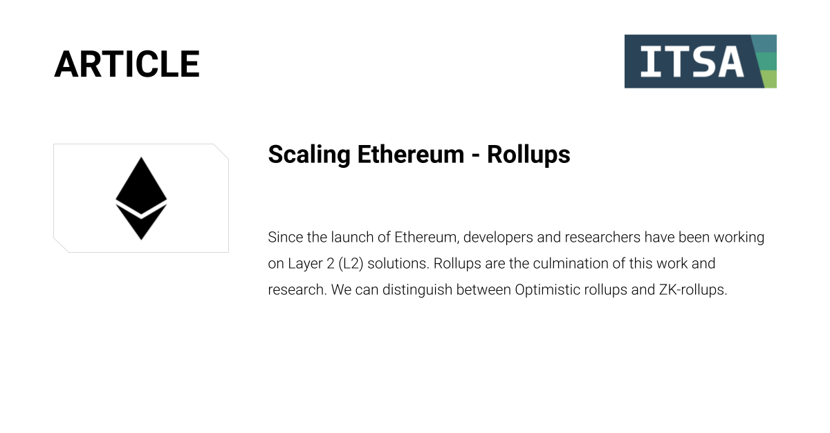 Scaling Ethereum Cover Picture