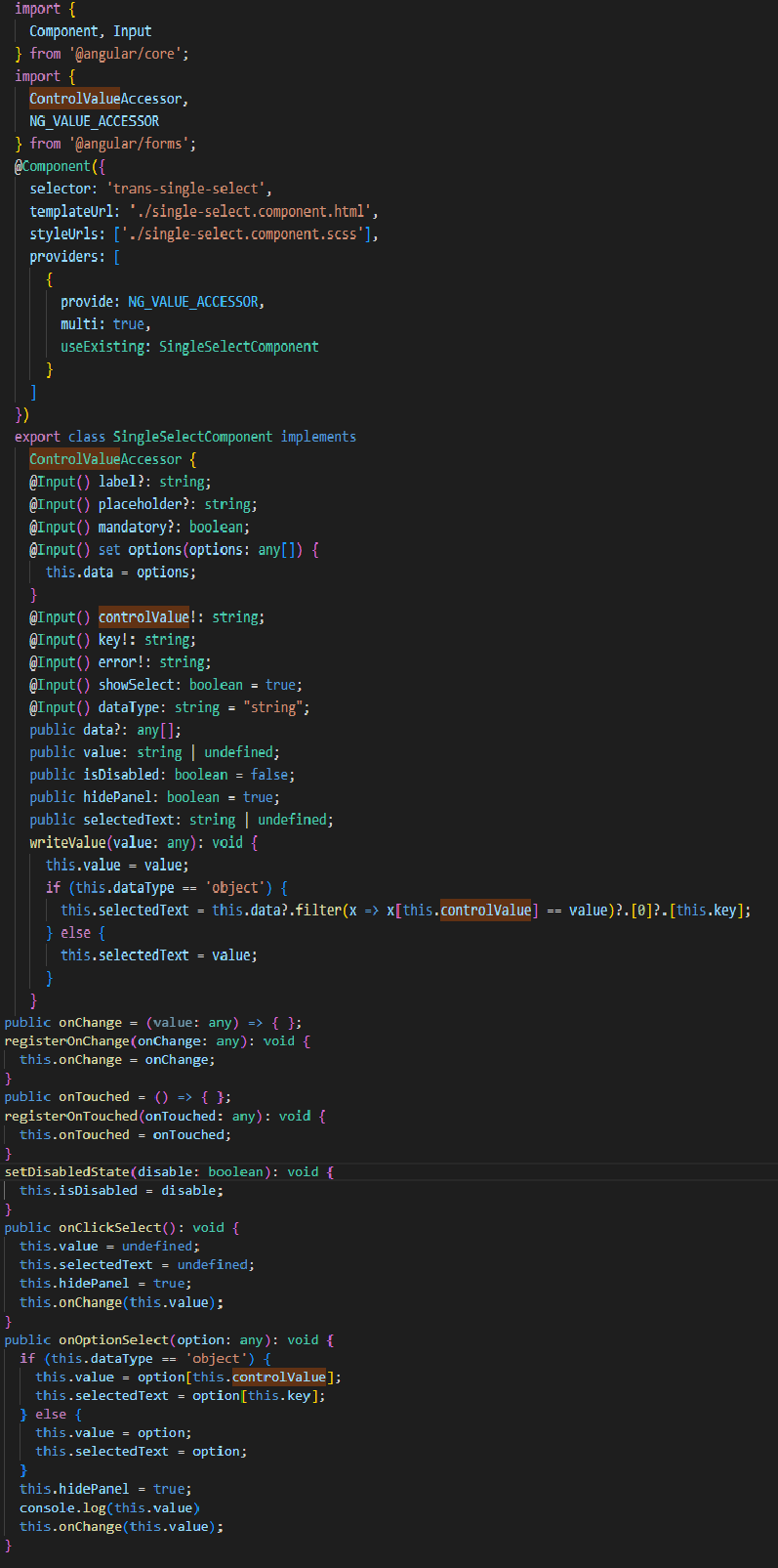 Angular Library Creating Custom Control By Anoop R Warrier Jul 22 Medium
