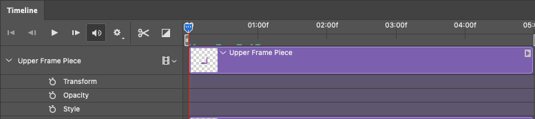 transform property photoshop motion graphics