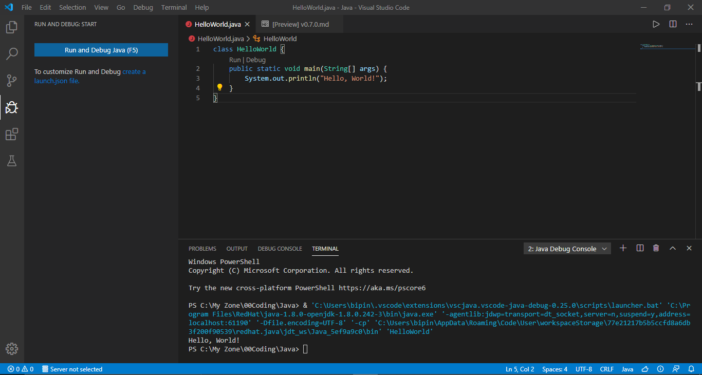 Installing Java in VS Code. Step by step installation guide to… | by ...