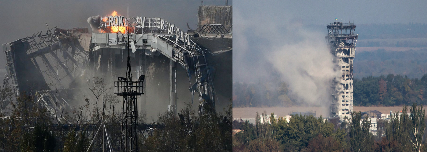 Ukraines Last Flash Point Donetsk Airport  by Hromadske International   Medium