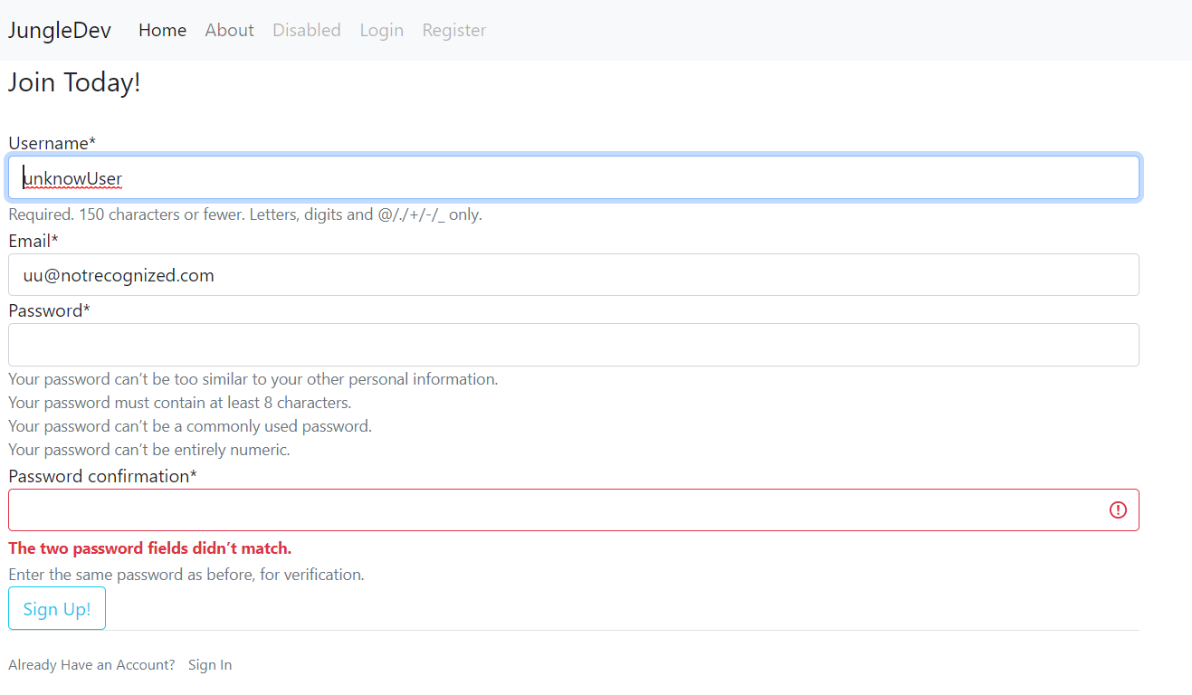 A Django Blog In VS Code — Forms & Validations | by J3 | Jungletronics |  Medium