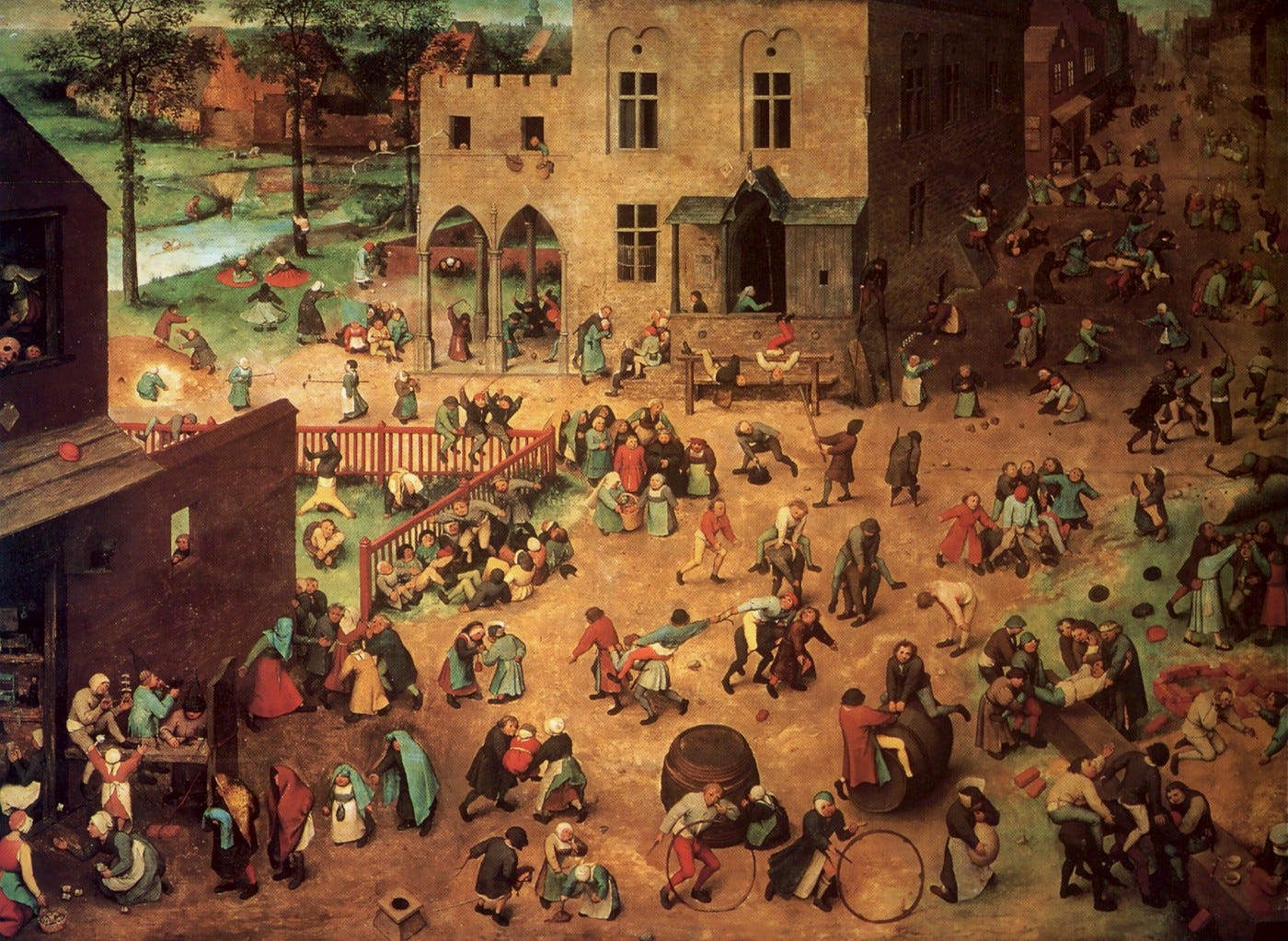 Pieter Bruegel The Elder — Children’s Games