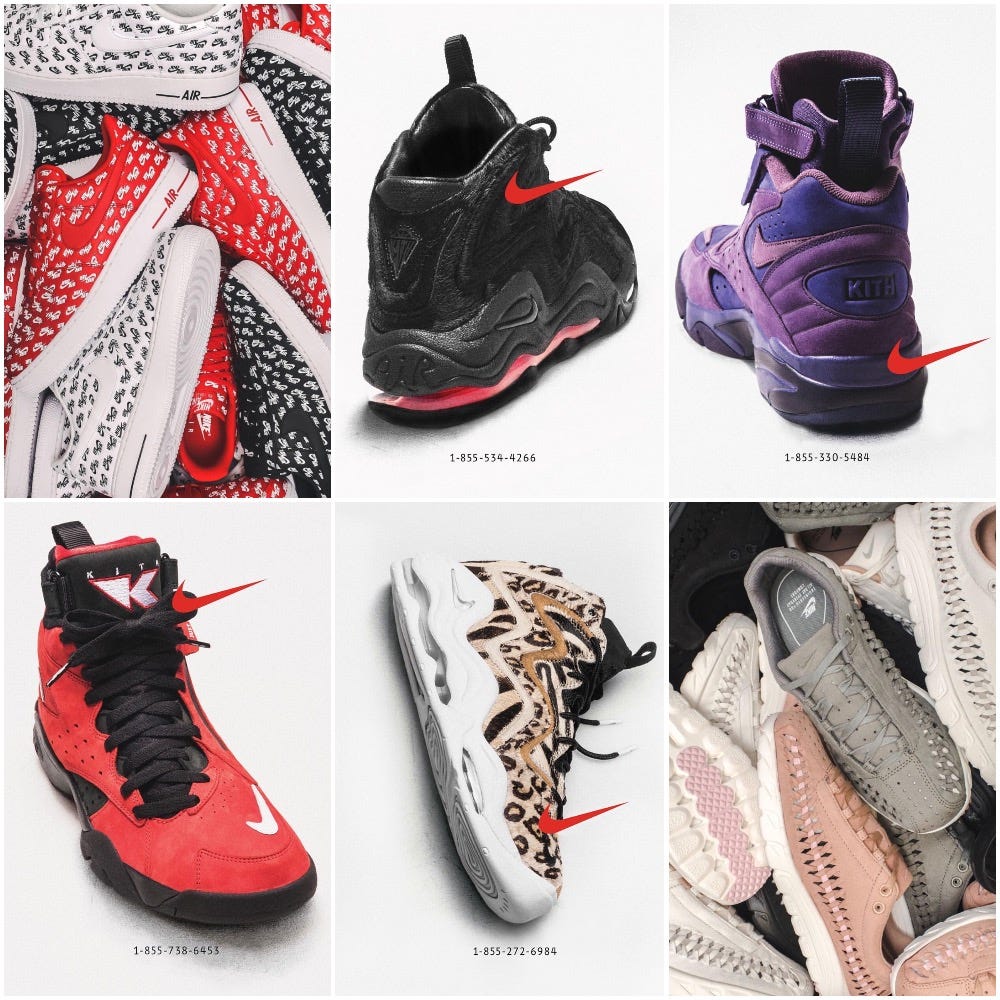 kith x nike collab