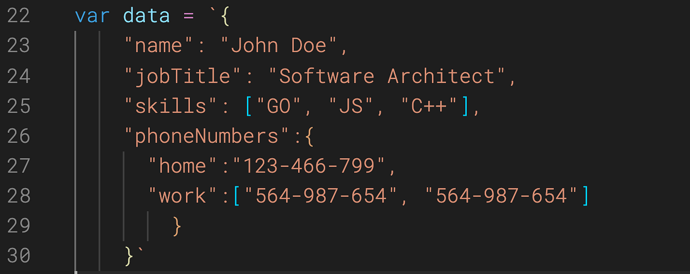 How to flatten JSON data in Golang | by Taban Cosmos | Medium