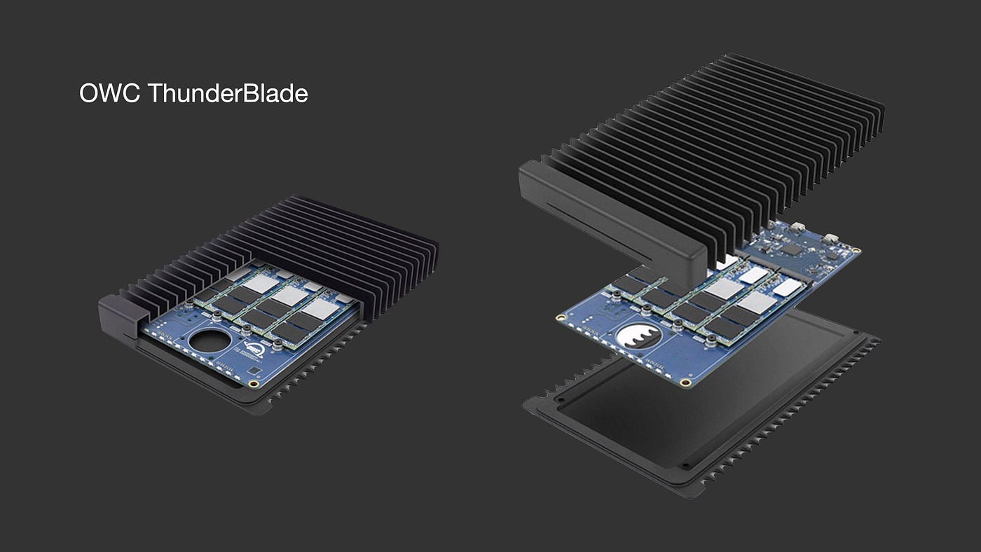 Thunderbolt 3高速外接統一儲存空間8TB　搭配四條2TB SSD可以怎麼玩？