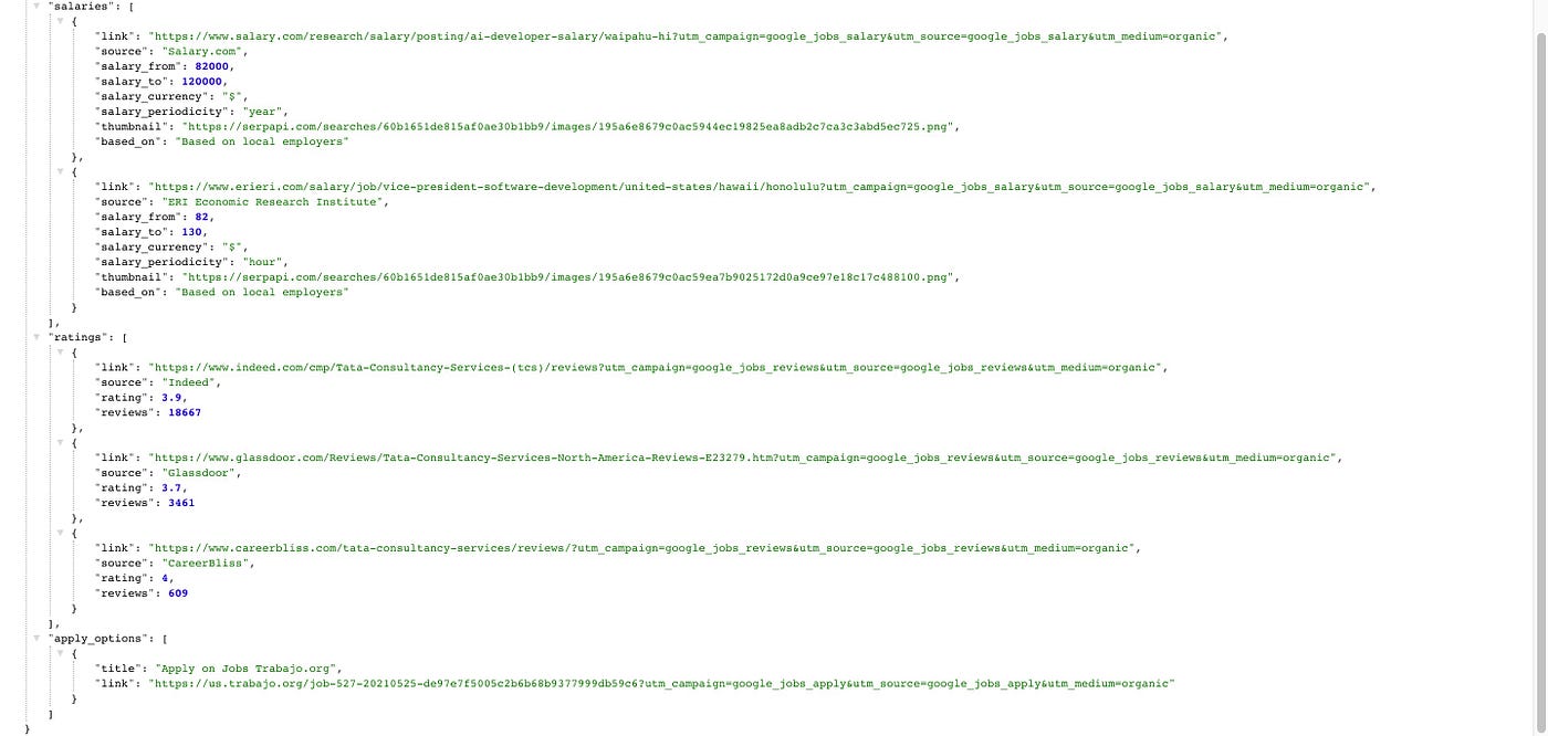 Navigating from SerpApi's Google Jobs API to Google Jobs Listing API | by  Justin O'Hara | SerpApi | Medium