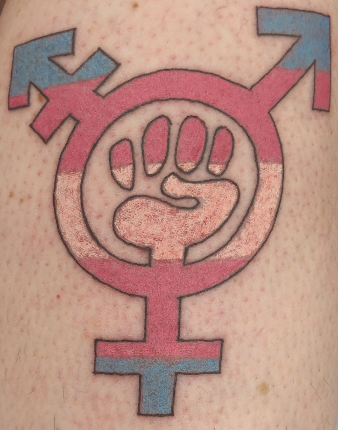 Body Art and Being Trans. Was the catalyst for my lifelong… | by Mx. Marie  Chase Lewis (Fae/They) | Queerly Trans | Medium