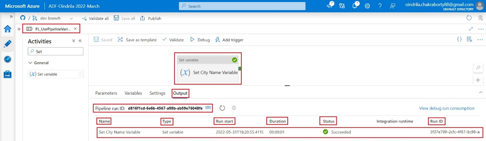 Introduction to “Set Variable” Activity in Azure Data Factory | by ...