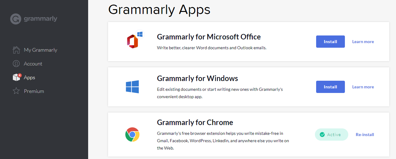 how to install grammarly for outlook mail