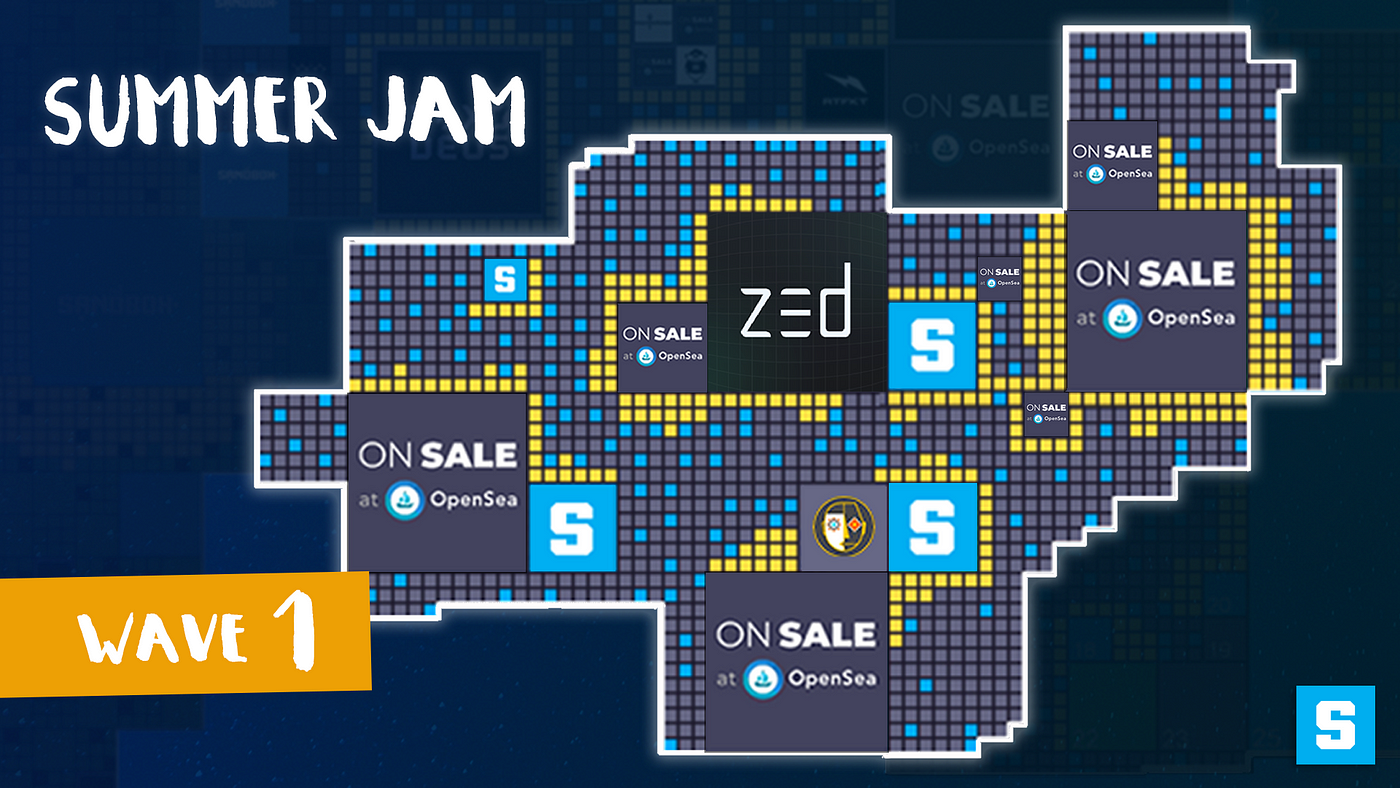 The Summer Jam Land Sale Wave 1 By The Sandbox The Sandbox Jun 21 Medium The Summer Jam Land Sale Wave 1 By The Sandbox The Sandbox Jun 21 Medium