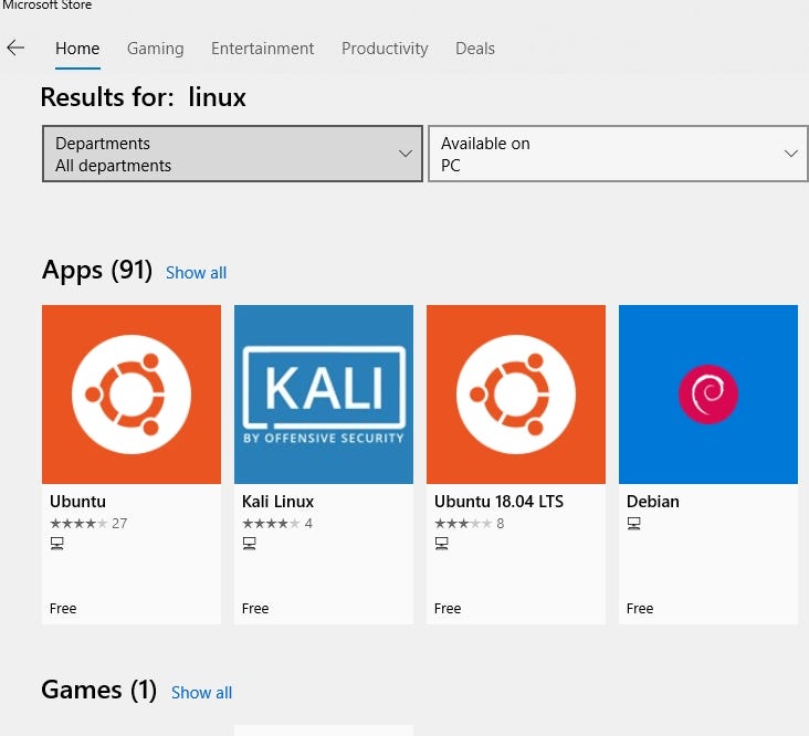 Update Win10 設定base On Linux的web開發環境 By Joe Huang Medium Update Win10 設定base On Linux的web開發環境 By Joe Huang Medium
