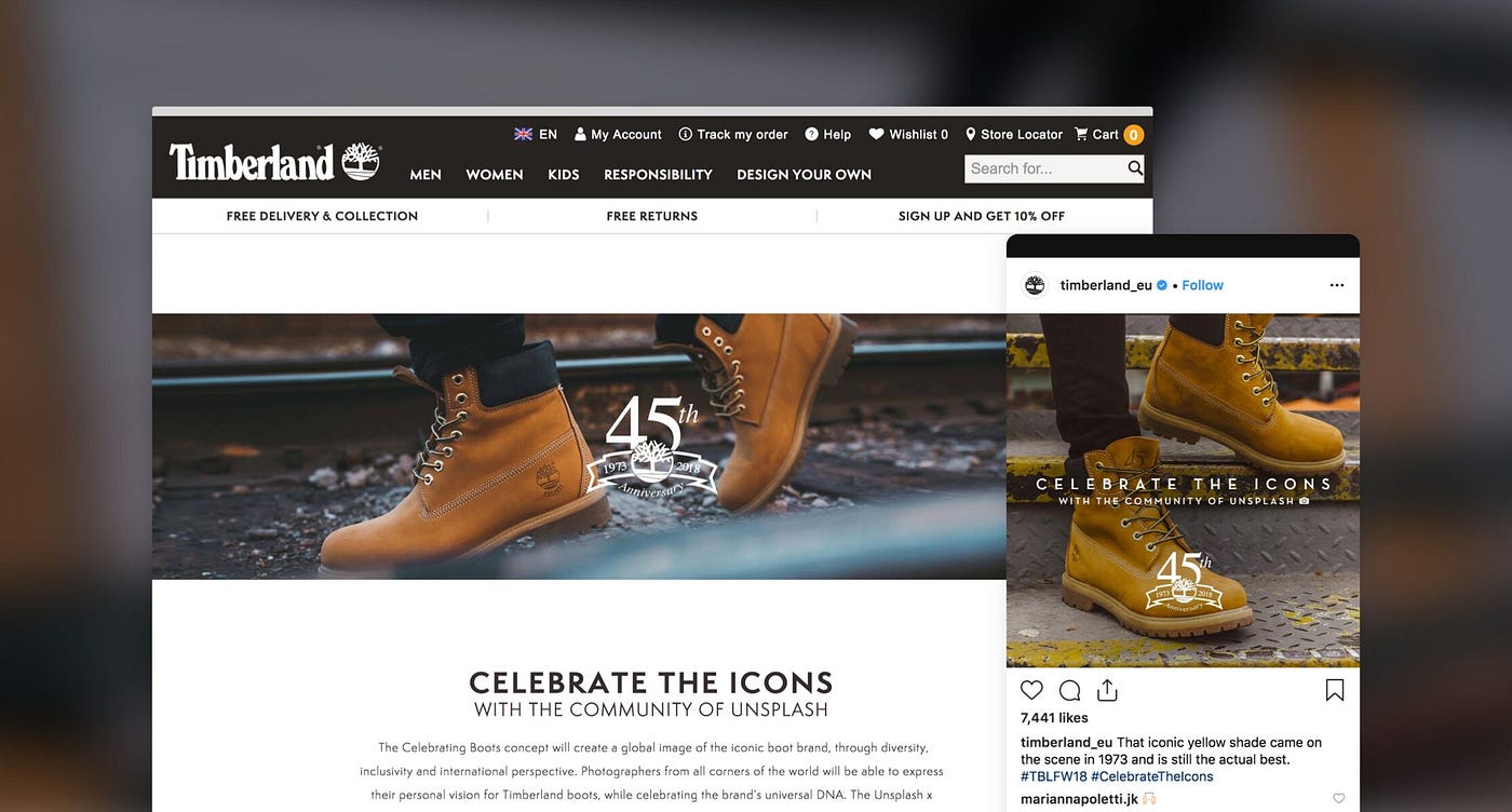 How Timberland created the visual campaign of the future with Unsplash. |  by Mikael Cho | Unsplash Blog | Medium