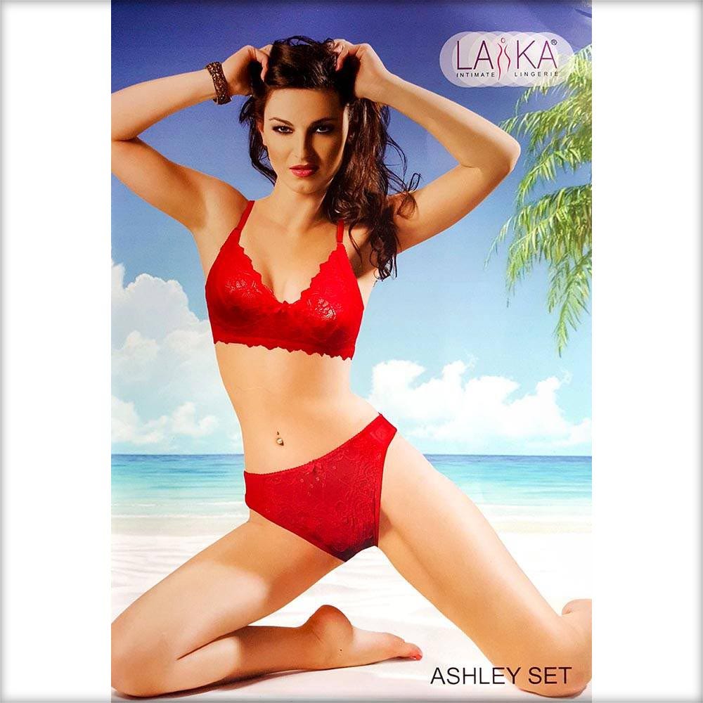 Ashley Lace Bra Set For Bridal — Laika Lingerie | by nightynight.pk | Medium