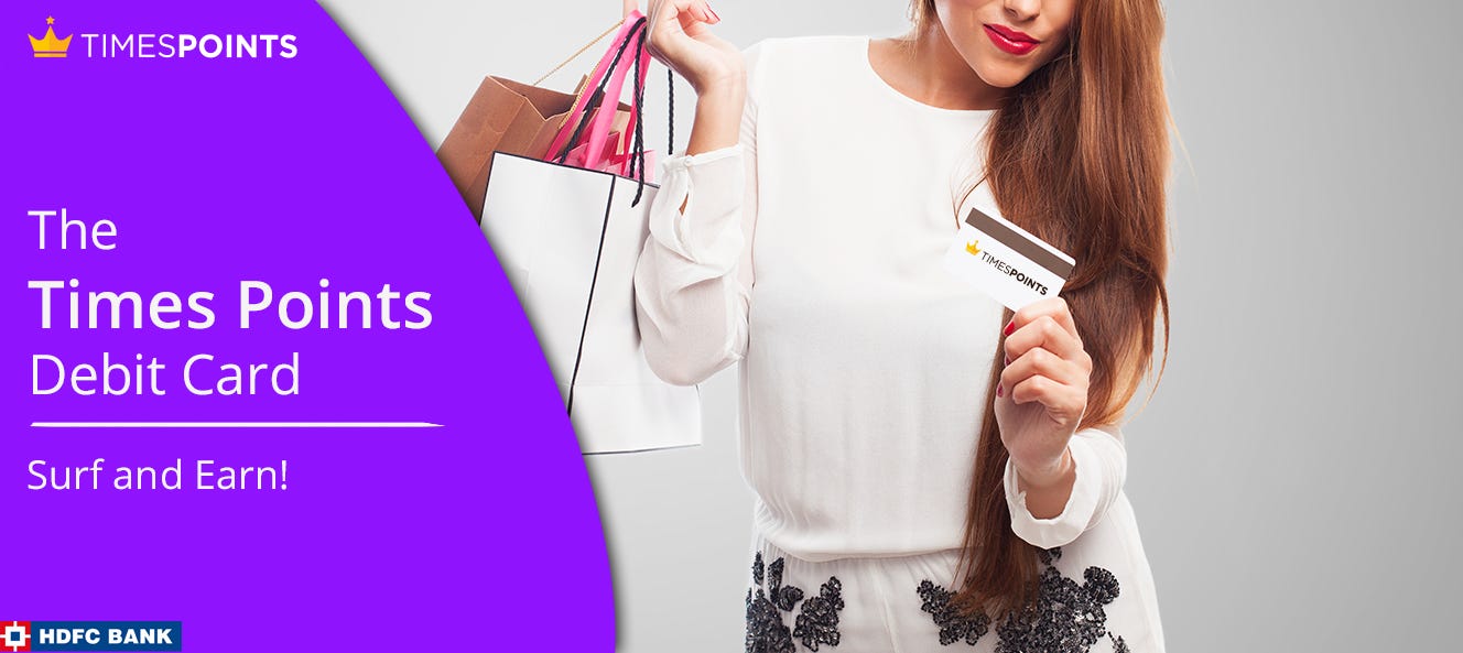 Times Points Debit Card Surf and Earn! by TimesPoints Medium