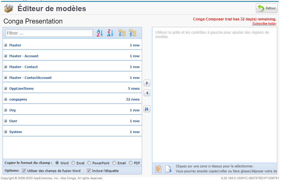 Conga Composer votre solution de génération de documents 🗃️. by