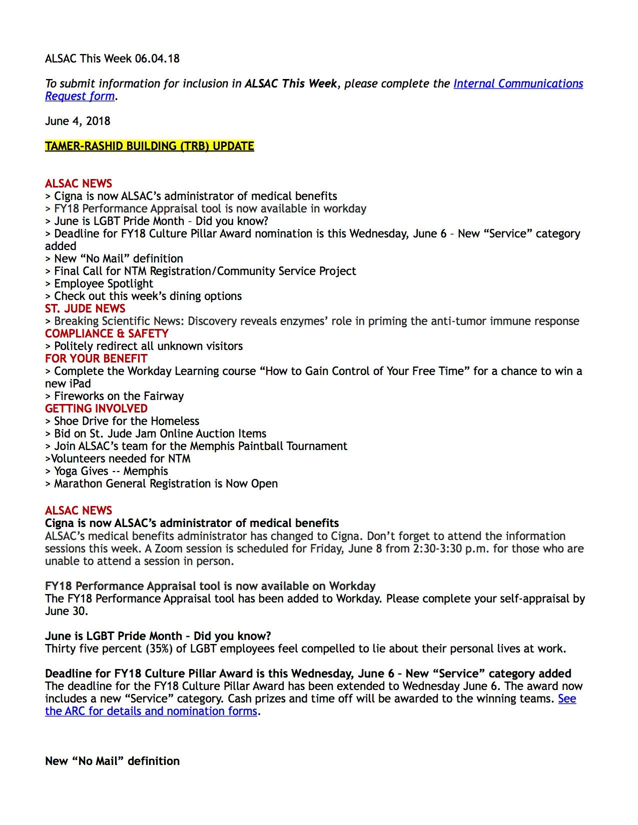 ALSAC/St. Jude Summer Internship. English for Corporate Communication