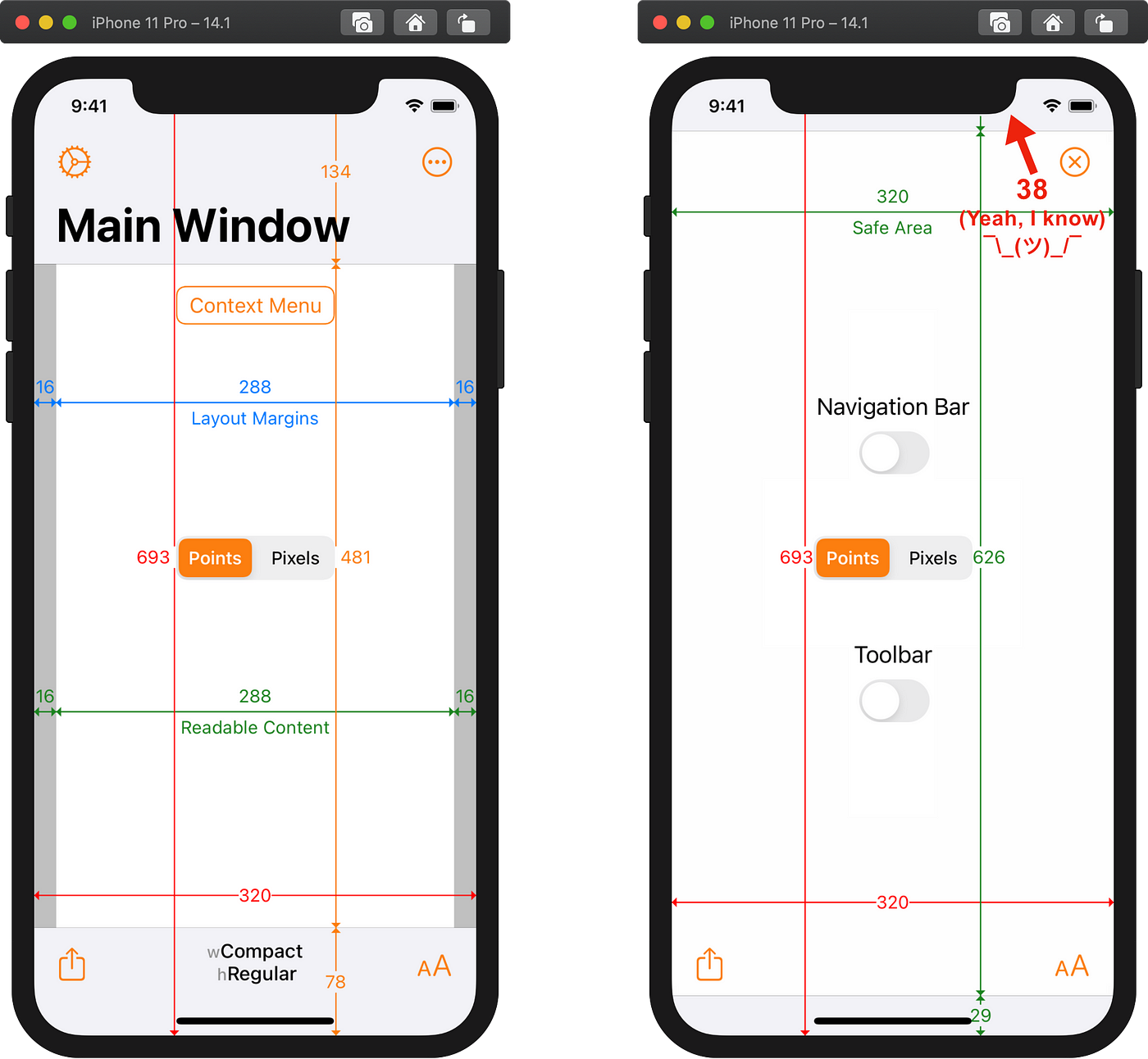 How iOS Apps Adapt to the various iPhone 12 Screen Sizes | by Geoff  Hackworth | Medium