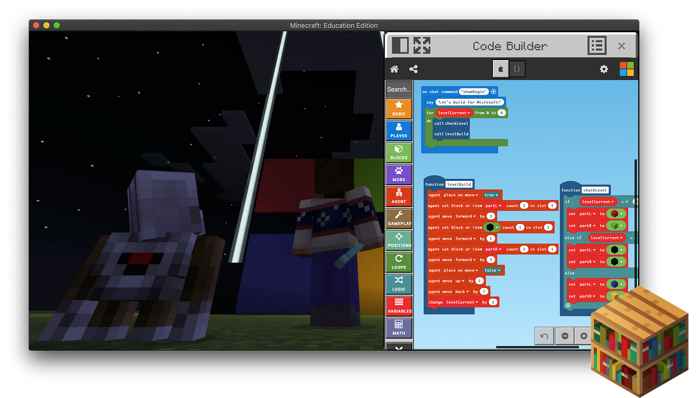 不是電腦科學的學生如何用minecraft 來學寫程式 上個月 19年4月 微軟香港來了我的大學兩次舉辦講座 職員們介紹了之前收購的 By Curtis Chan Fishsunsun Curtis S Digital Life Medium