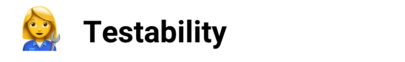 Testability