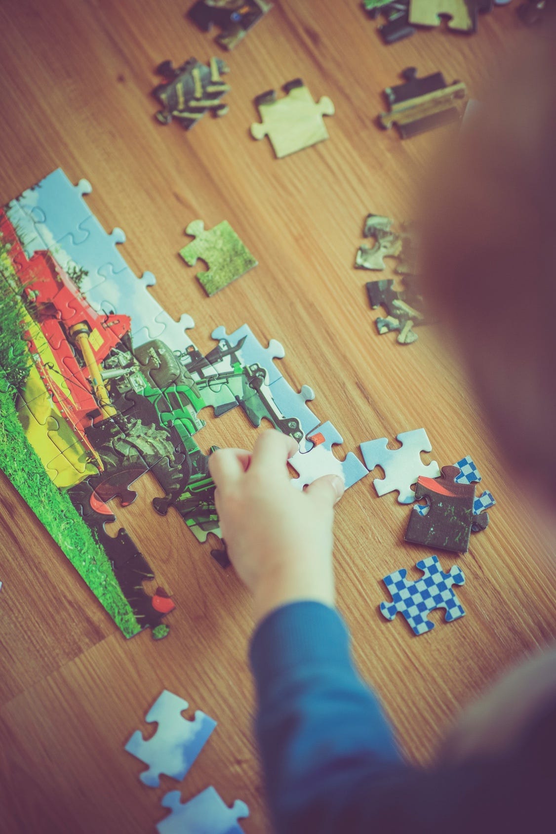 On the magical healing properties of jigsaws* by Mamma Maia Medium