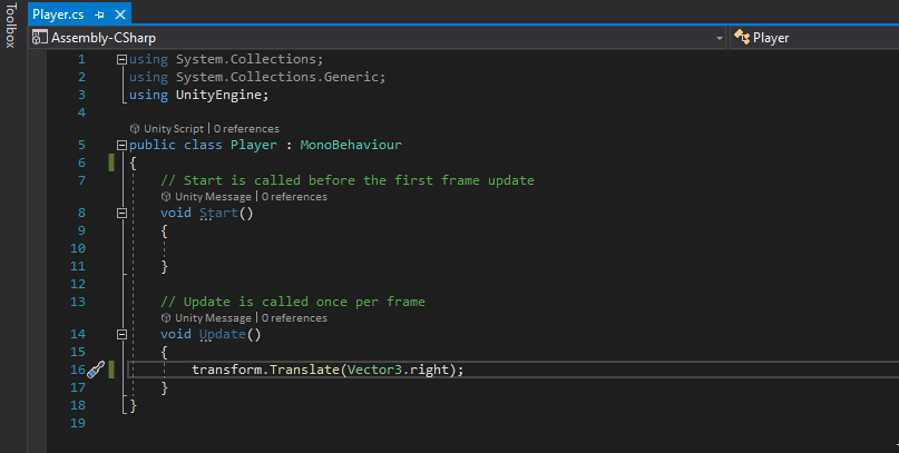 Simple Player Movement in Unity!. Objective: To create a player in ...